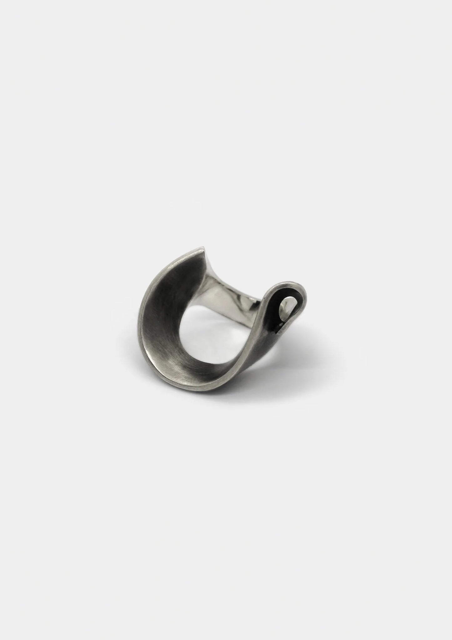 anillo plata envejecida