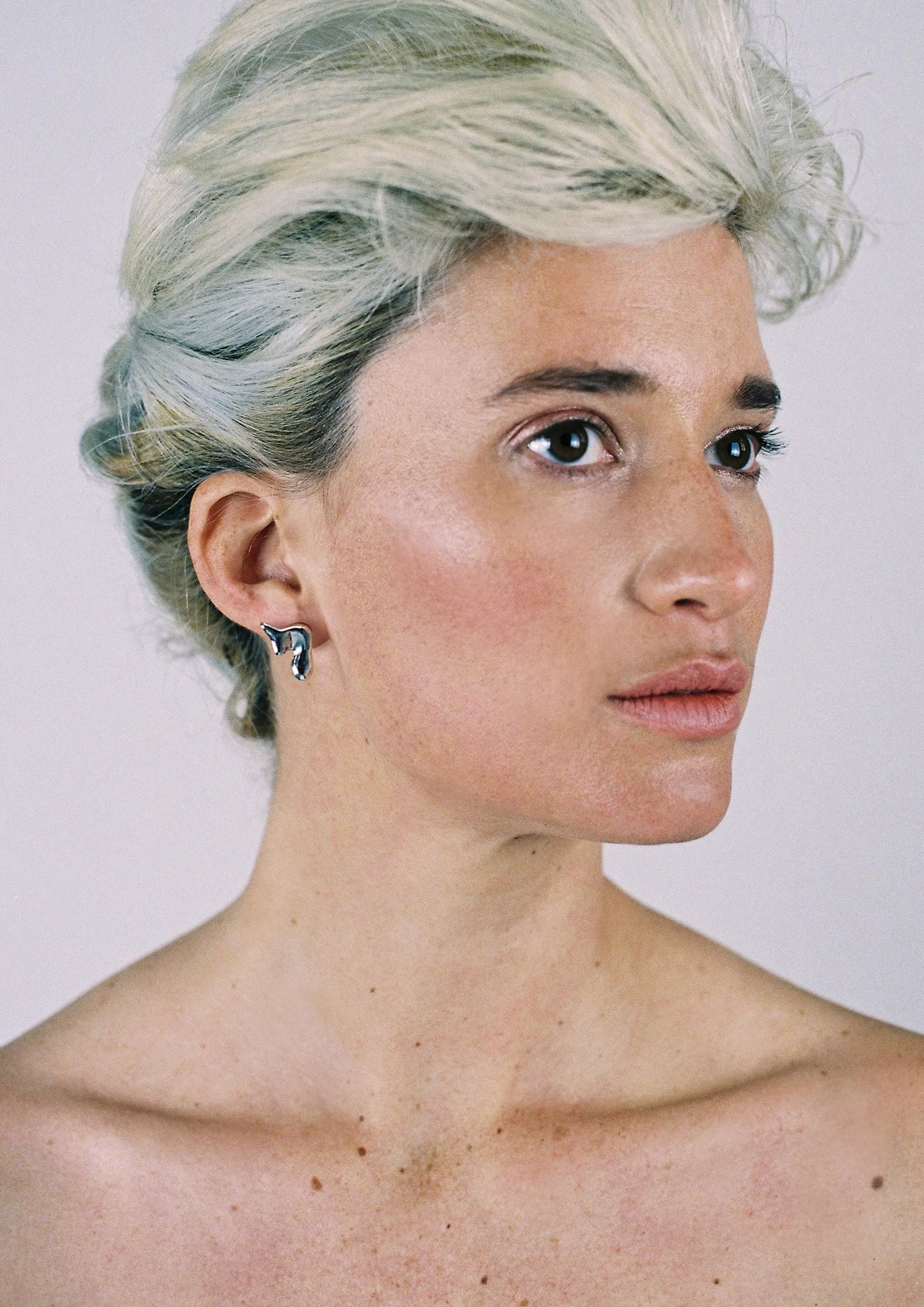 modelo pendientes plata de ley