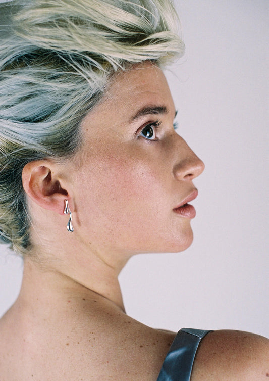 modelo perfil pendientes plata