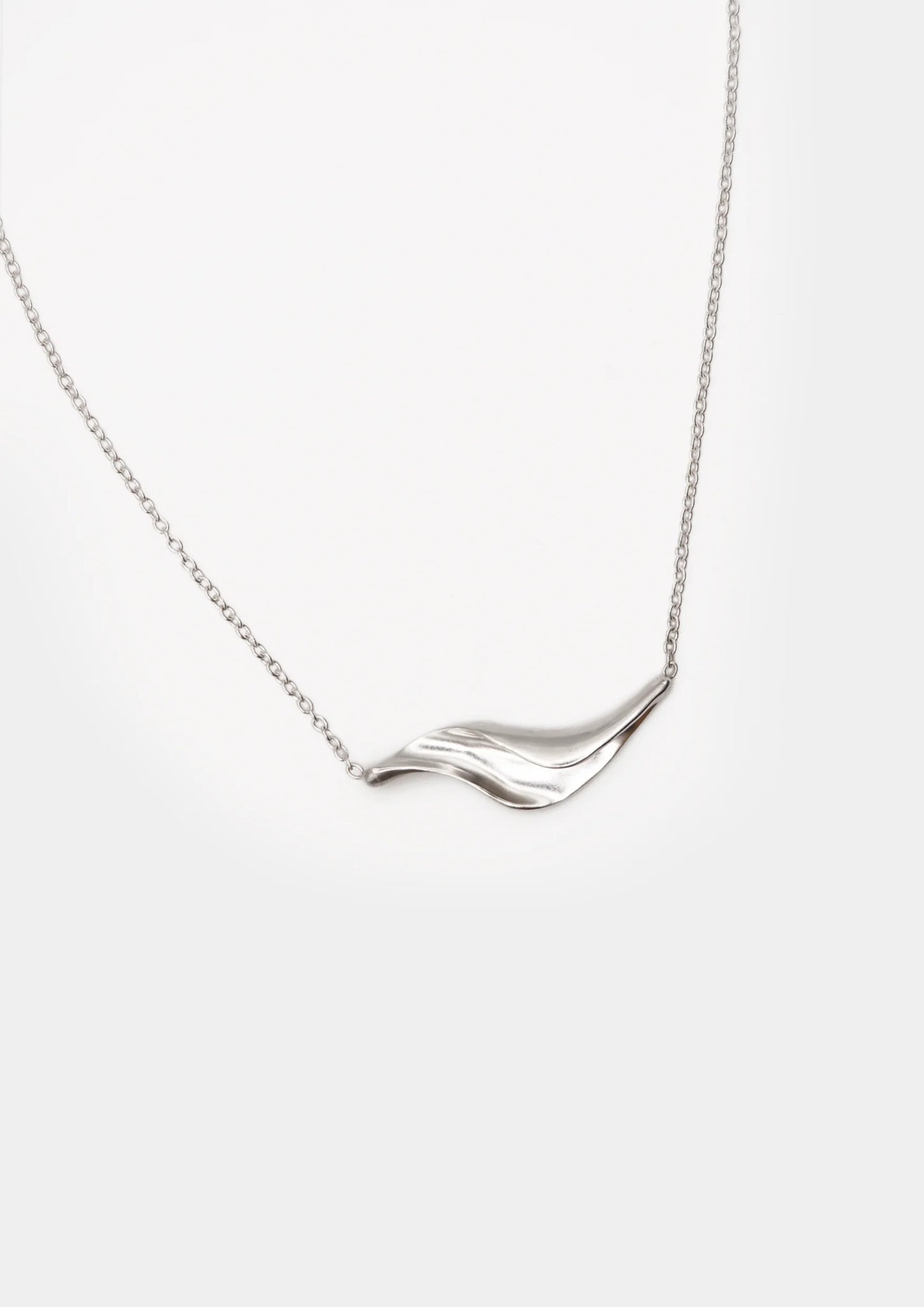 collar de plata elan