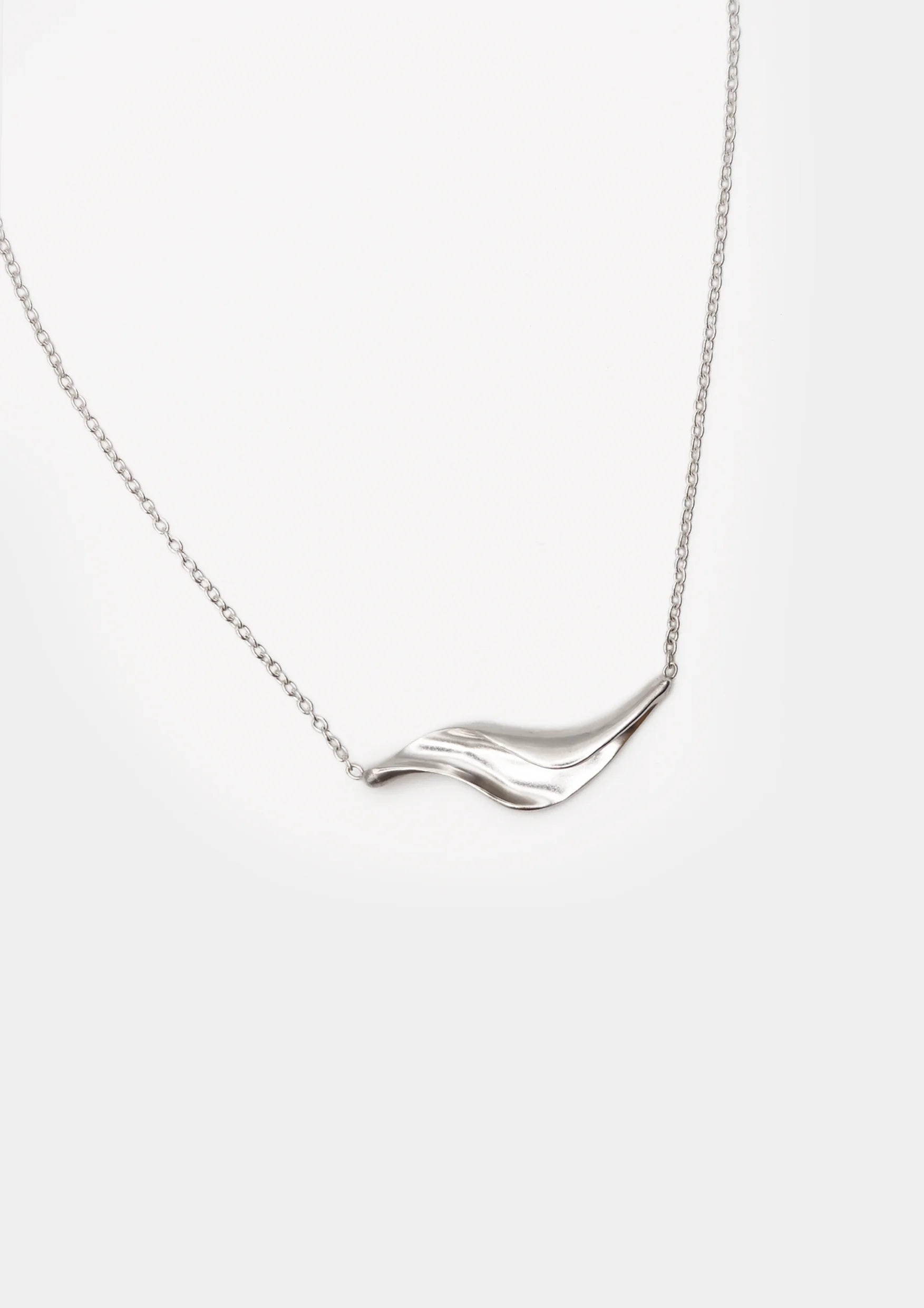 collar de plata elan