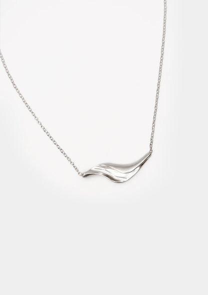 collar de plata elan