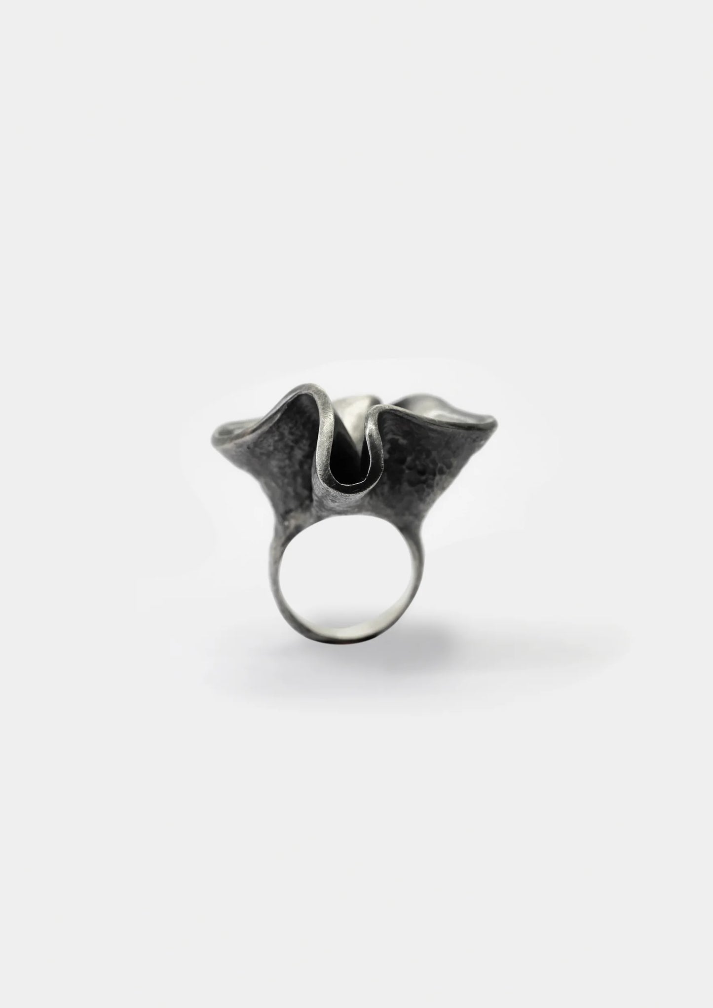 flor de mar plata anillo