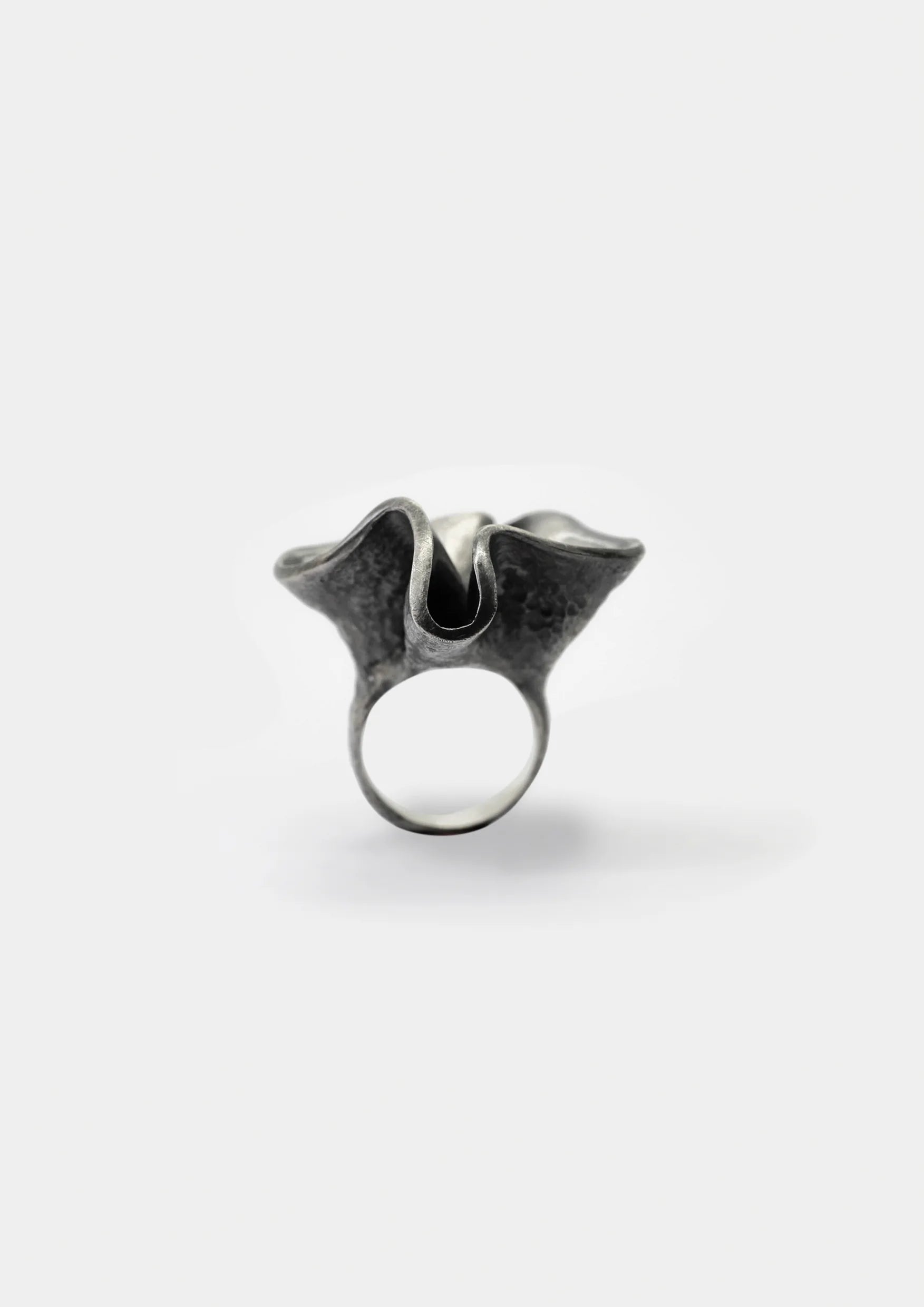 flor de mar plata anillo