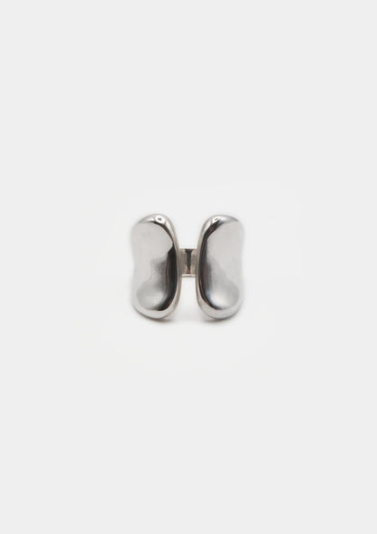 anillo de plata florea