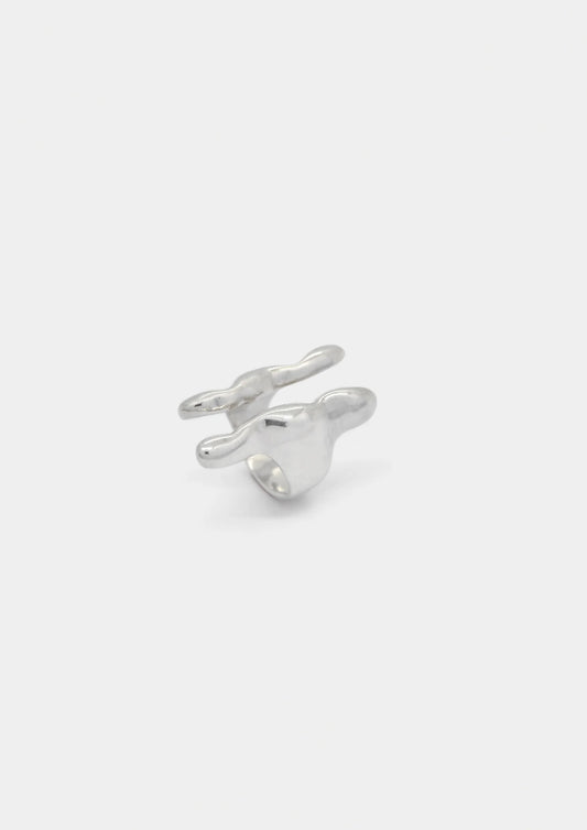 anillo de plata