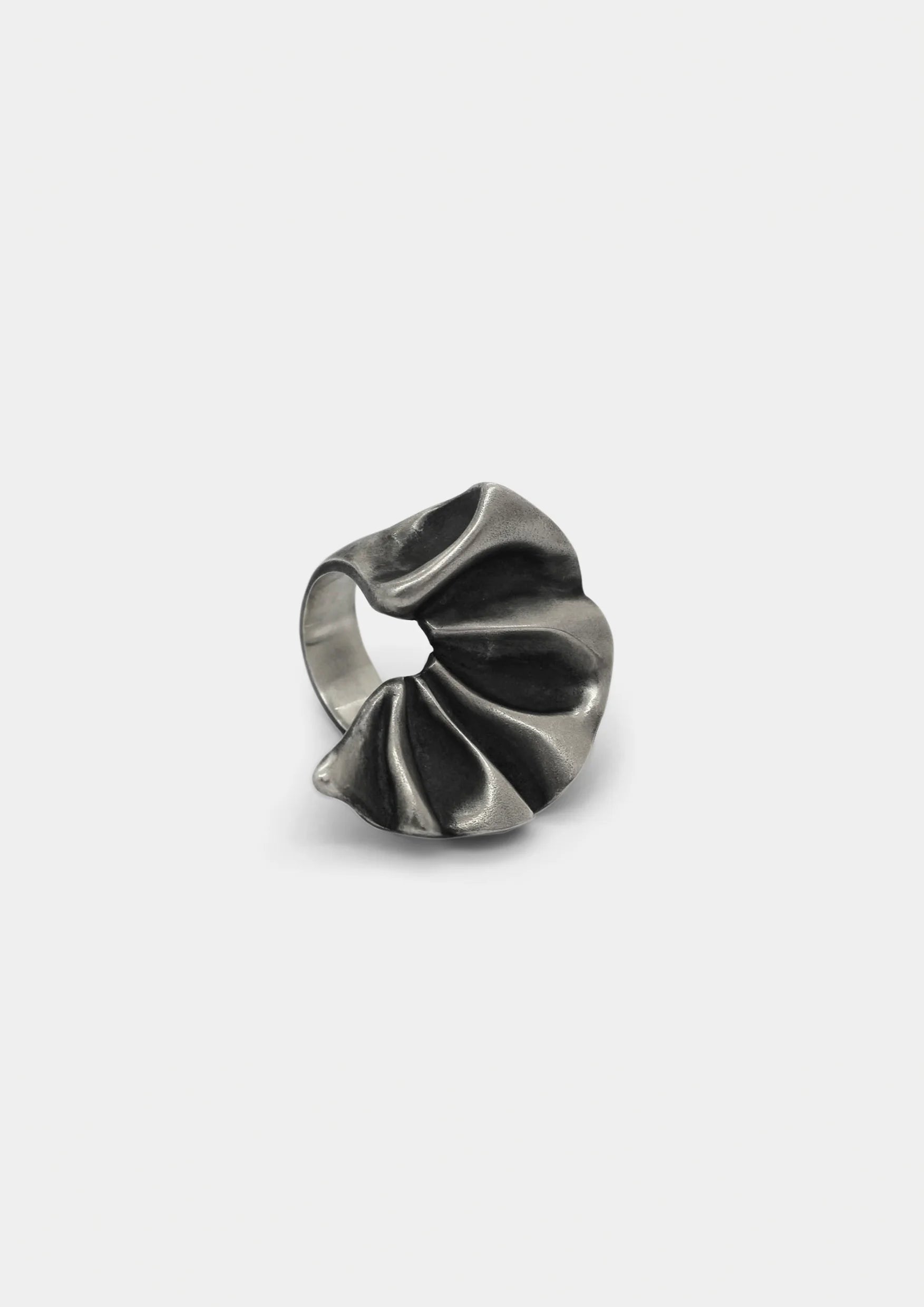 anillo gorgonia de plata