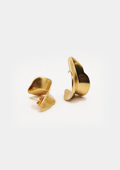 linfae pendientes bañados en oro