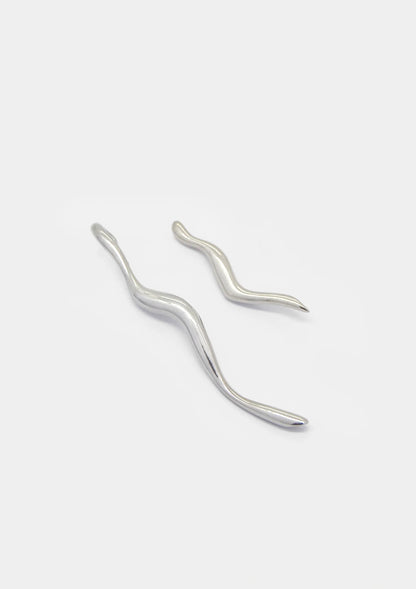 pendientes de plata de ley melt