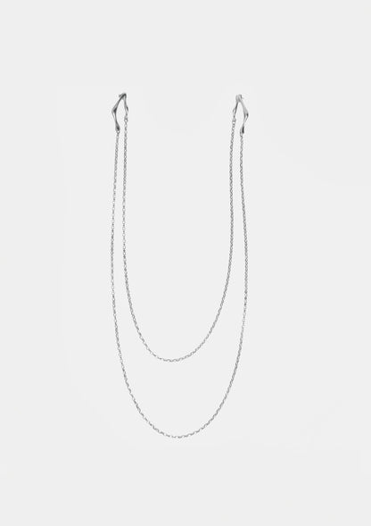 pendientes collar de plata