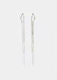pendientes north de plata