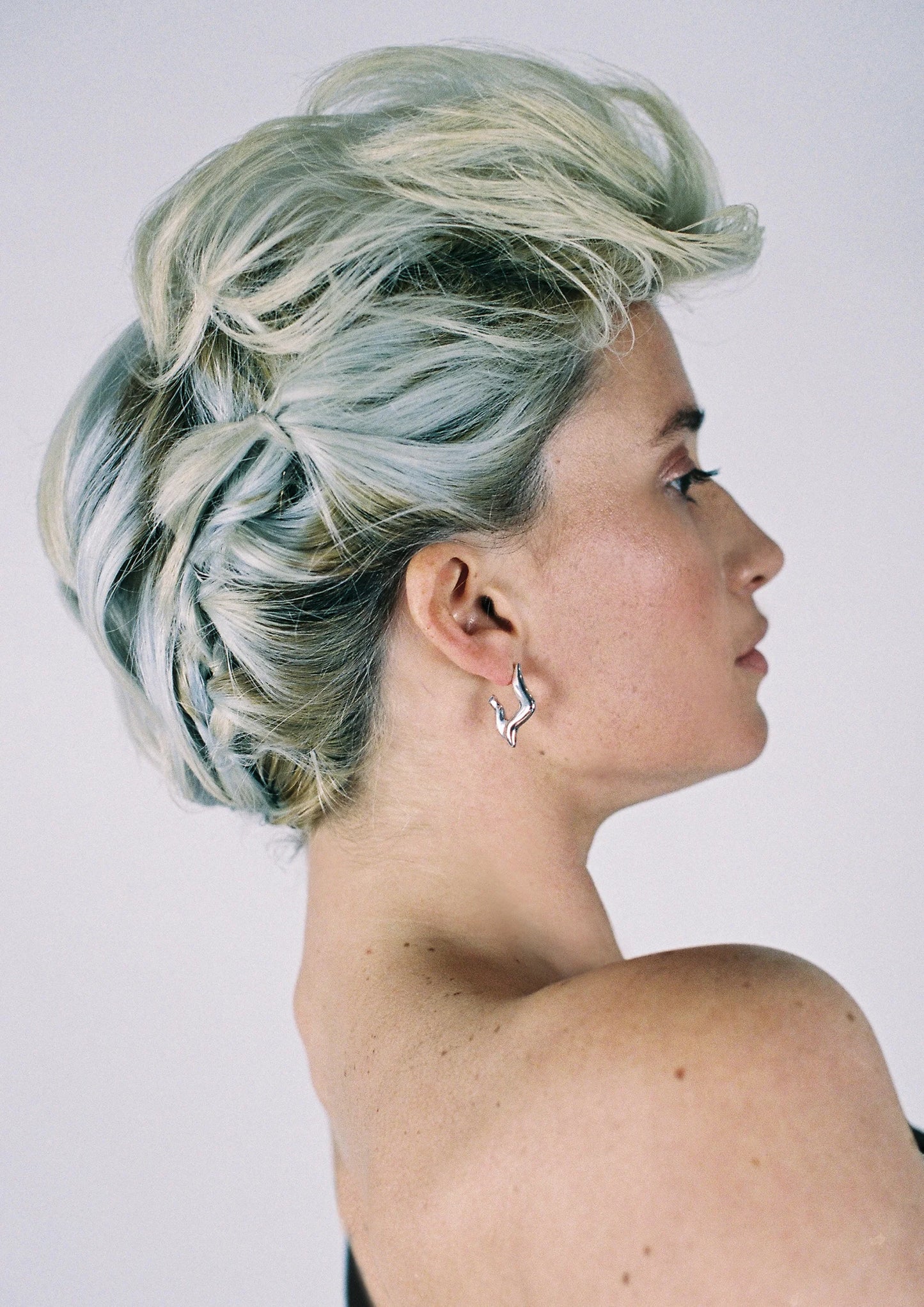 modelo con pendientes plata de ley